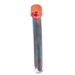 Пробирка 16мл PS цилиндрическая с закруч.крышкой 16х120мм (уп-125шт)