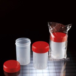 Контейнер 60мл для биоматериала РР/РЕ, стерильный