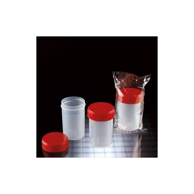 Контейнер 60мл для биоматериала РР/РЕ, стерильный