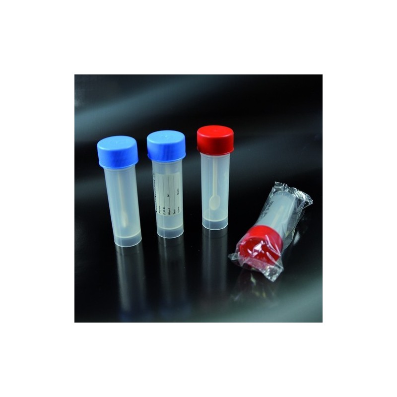 Контейнер 25мл для экскрементов РР/PE, стерильный