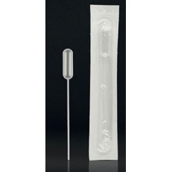 Пипетка Пастера 0,5мл капиллярная, РЕ, стерильная в инд. упаковке