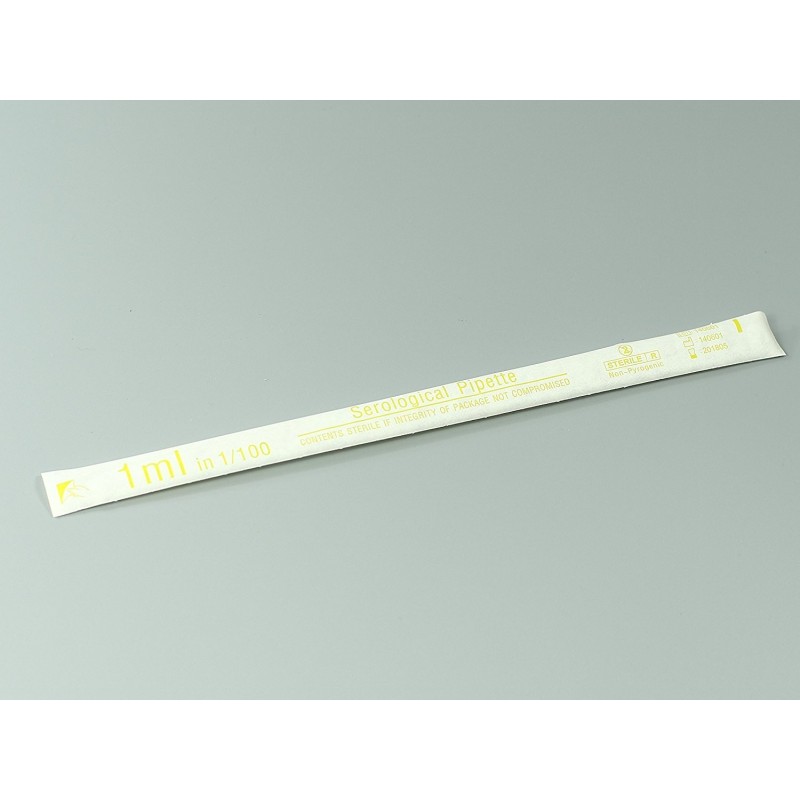 Пипетка серологическая 1мл, 1/100мм в инд упаковке