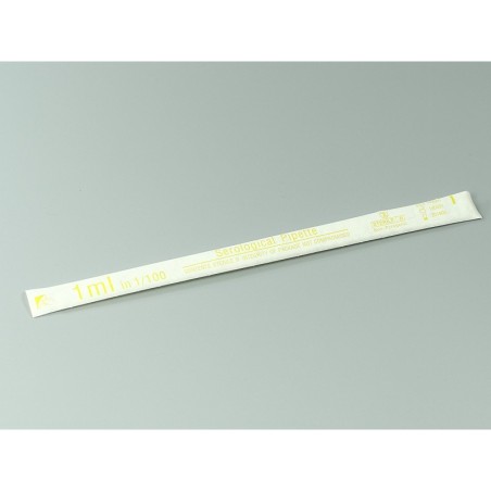 Пипетка серологическая 1мл, 1/100мм в инд упаковке