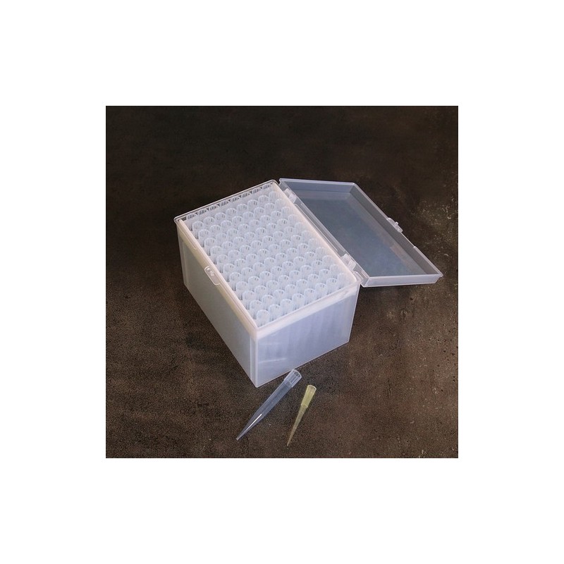 Наконечники 200мкл универсальные (стерильные) (уп-1штатив по 96шт)