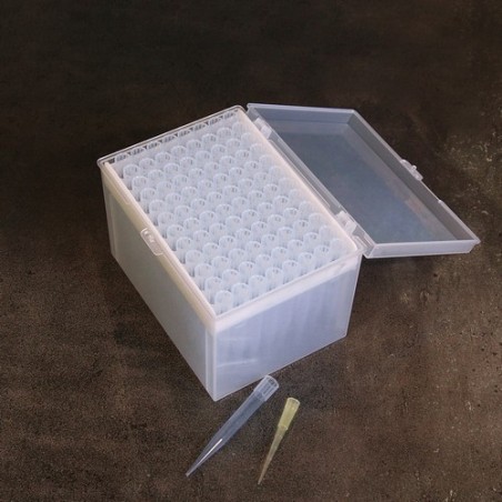 Наконечники 200мкл универсальные (стерильные) (уп-1штатив по 96шт)