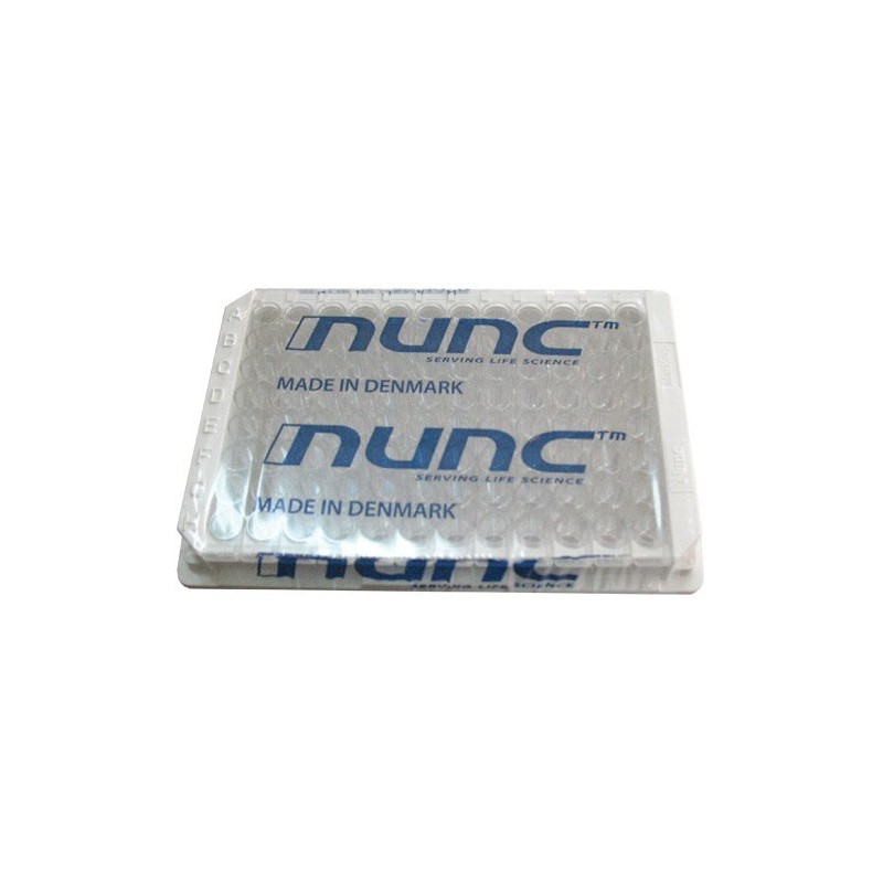 Стрипы MuxiSorp PS V-400мкл, с  плоским дном (уп-10шт)