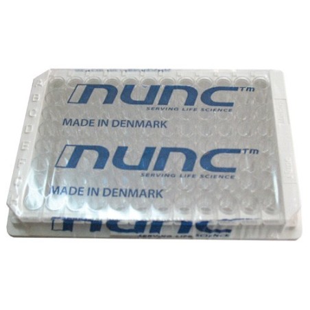 Стрипы MuxiSorp PS V-400мкл, с  плоским дном (уп-10шт)