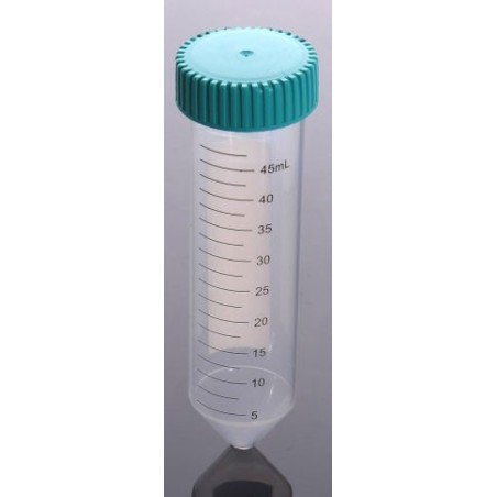 Пробирка 50мл коническая с крышкой, ДНК/РНК-свободная USP VI (стерильная) (уп-25шт)