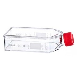 Матрацы 250мл, прямое горлышко, невентилируемая красная крышка, стерильные (уп-5шт)