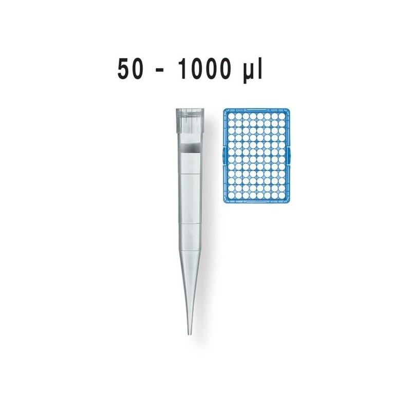 Наконечники с фильтром 1000мкл (стерильные) (уп-100шт)