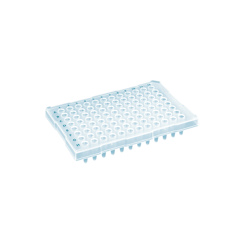 Планшет 96 лунок с полуокантовкой, объем лунки-0,3мл (уп-25шт)