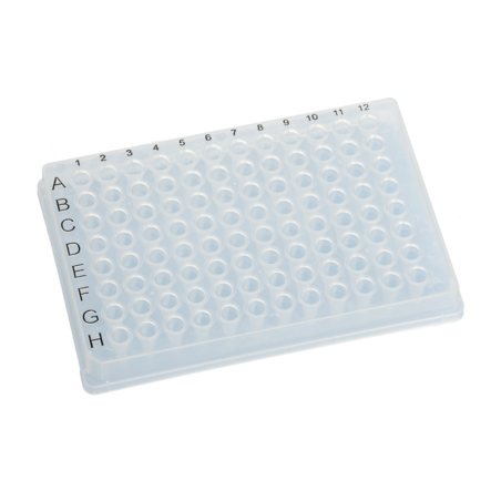 Планшет 96 лунок с окантовкой, объем лунки-0,3мл (уп-10шт)