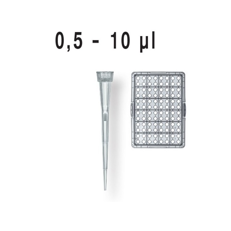 Наконечники с фильтром 10мкл (стерильные) (уп-1кассета по 96шт)