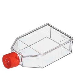 Матрацы 250мл, прямое горлышко, вентилируемая красная крышка (уп-5шт)