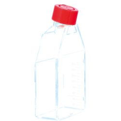 Матрацы 250мл, наклонное горлышко, невентилируемая красная крышка (уп-5шт)