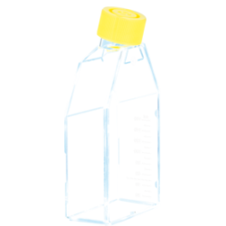 Матрацы 250мл, наклонное горлышко, невентилируемая желтая крышка (уп-5шт)