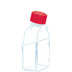 Матрацы 50мл, наклонное горлышко, невентилируемая красная крышка, стерильные(уп-10шт)