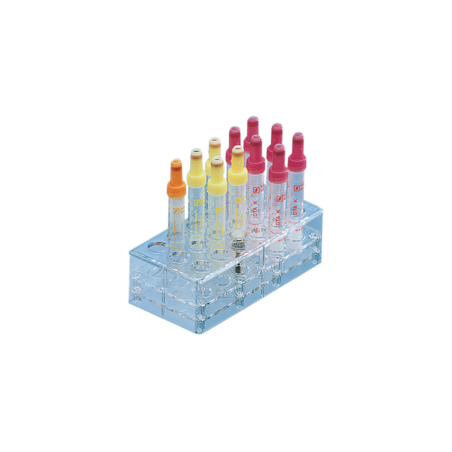 Штатив для пробирок d-17,2мм, 18 гнезд