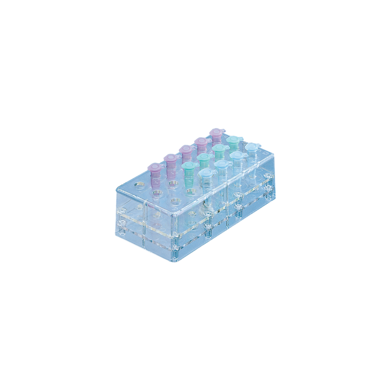 Штатив для микропробирок 2,0мл, 18 гнезд d-11,5мм