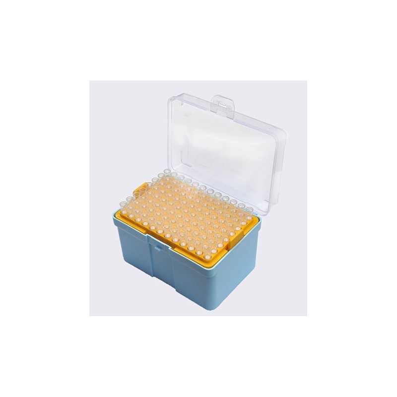 Наконечники  с фильтром  200 мкл в штативе, стерильные (упак-96шт)