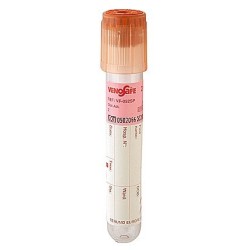 Пробирка Venosafe с активатором свертывания на 3мл крови  (кор.-1200шт)