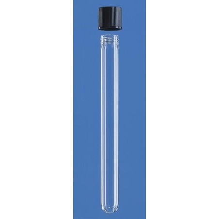 Пробирка 18х180мм с закручивающейся крышкой
