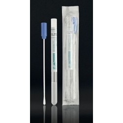 Тампон вискозный, пластиковая ручка, 12х150мм в пробирке со средой Amies