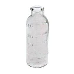 Бутылка БК3-250 мл с гладкой горловиной,градуированная