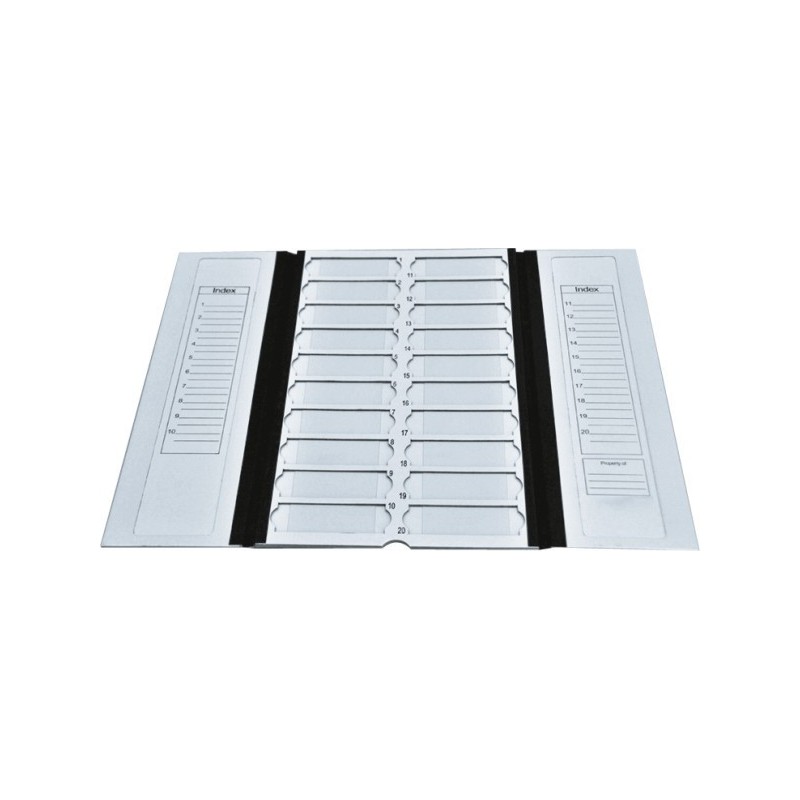 Контейнер картонный на 20 предметных стекол (Китай)