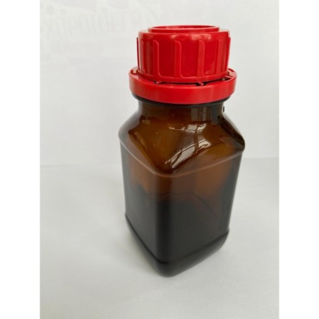 Бутыль 100мл темное стекло, закручивающаяся крышка с/без кольца отдельно