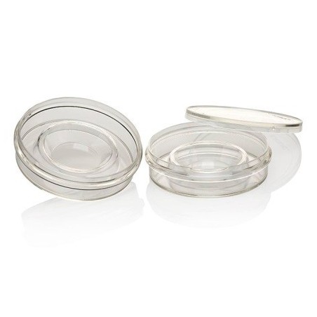 Чашка Петри 55мм для IVF с центральной лункой (стерильная)