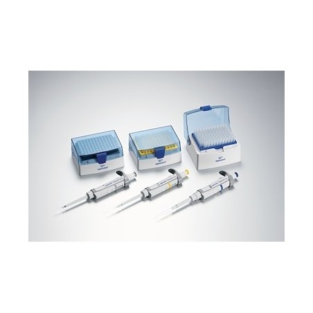 Пипетки-дозаторы Research plus в наборе (0,5-10мкл, 10-100мкл,100-1000мкл)