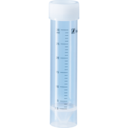 Пробирка 30мл РР коническая устойчивая с крышкой 107х25мм