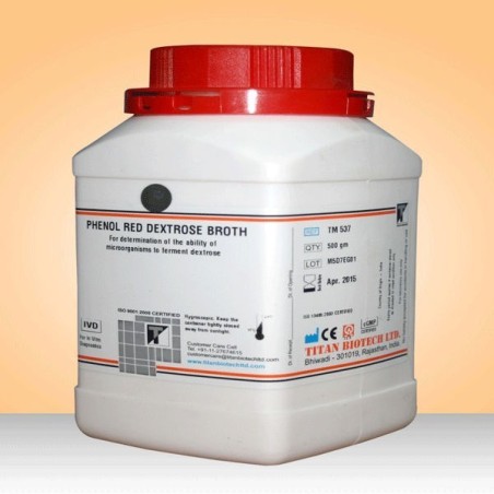 Среда Гисса с глюкозой (Бульон с декстрозой и феноловым красным), 500гр