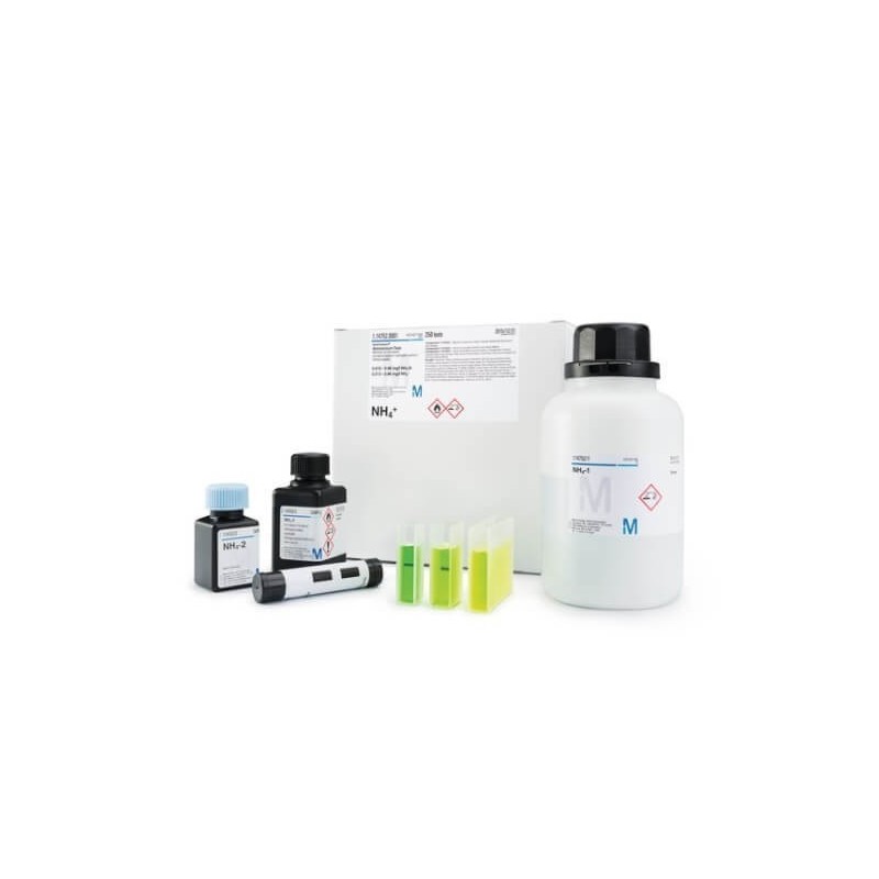 Тест на определение меди. Метод: фотометрический 0,02 - 6,00 мг / л Cu Spectroquant®