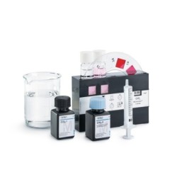 Тест на определение нитритов. Метод: колориметрический с компаратором цветных дисков 0,1 - 0,2 - 0,4 - 0,6 - 1,0 - 1,8 - 3,0 