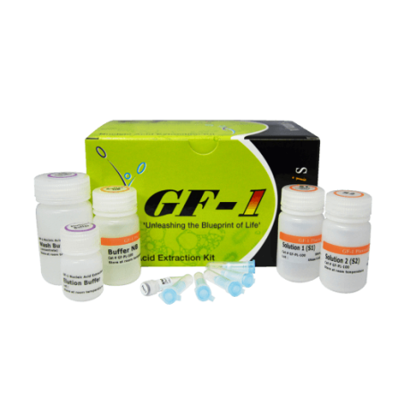 GF-1 Набор для выделения плазмидной ДНК (РНКаза А в комплектк), 100 определений