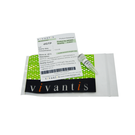 dGTP, 100mM раствор, 0.25 мл