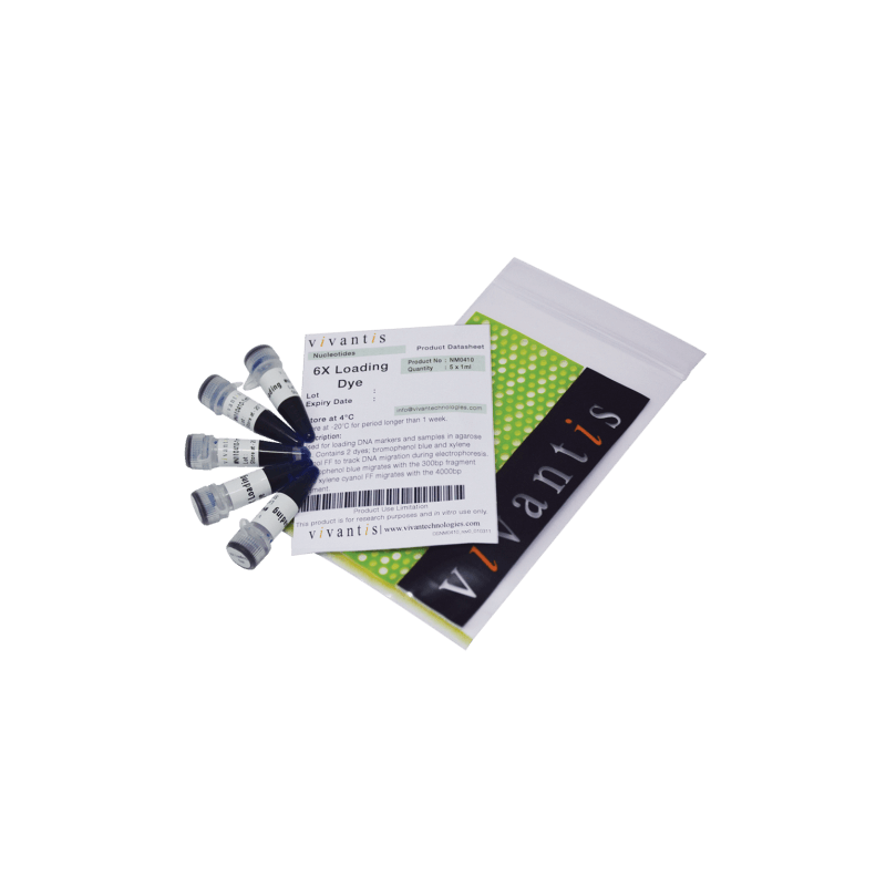 6x Раствор красителей (хсилен цианол)  (уп-5шт по 1мл)