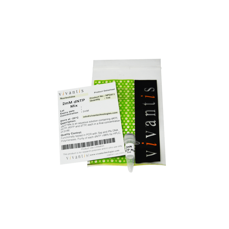 dNTP 2 mM смесь , 1 мл