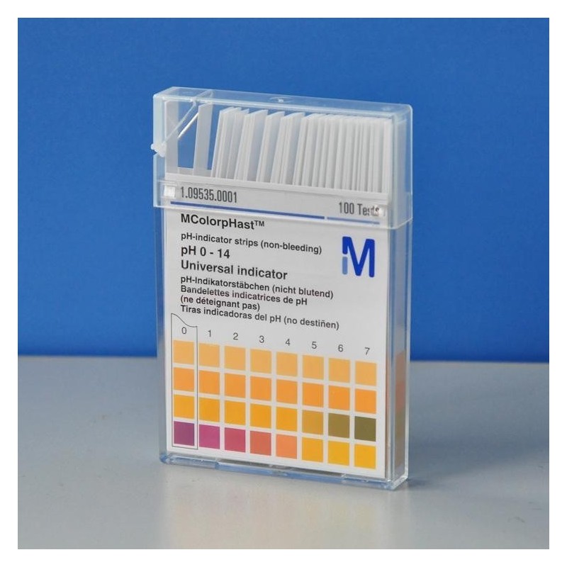 рН-индикаторные полоски рН 0-14 MColorpHastTM