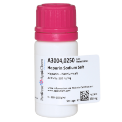 Натриевая соль гепарина (min.150 I.U./mg), 250мг