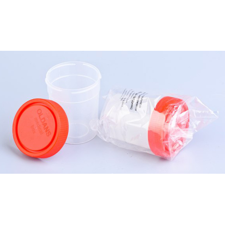 Контейнер 30мл для биоматериала РР/РЕ, стерильный