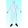 Костюм противочумный с капюшоном на молнии, белый, ламинированный размер XXL 180х74см