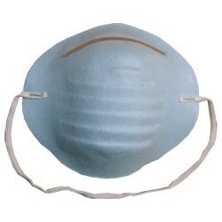 Маска защитная синяя (уп-50шт)