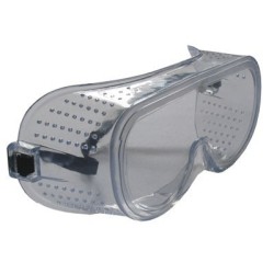 Очки защитные ширина 15,24см, глубина 7см с перфорированной рамкой