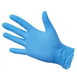 Перчатки нитриловые MPG Nitril (M) (уп-50пар) (нестер., неопудрен.,голубые)