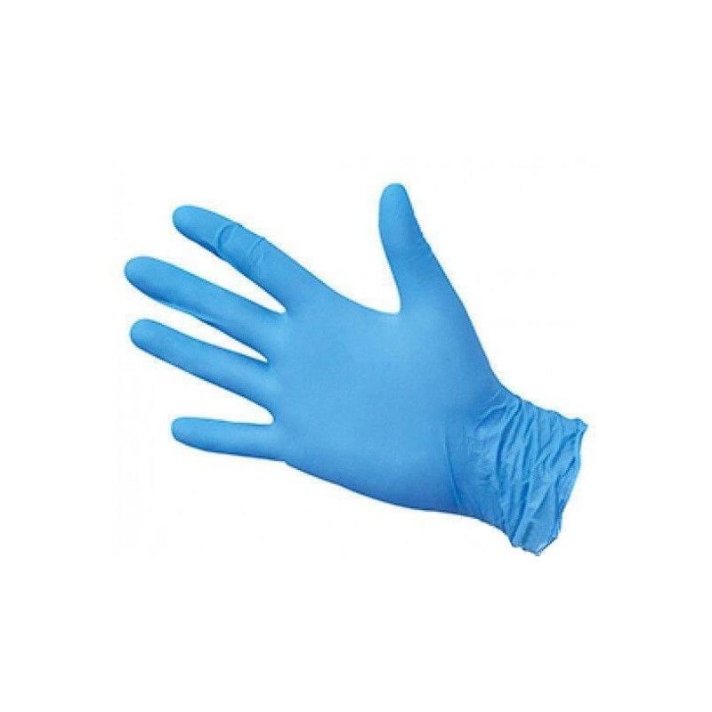 Перчатки нитриловые MPG Nitril (M) (уп-50пар) (нестер., неопудрен.,голубые)