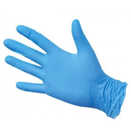 Перчатки нитриловые MPG Nitril (M) (уп-50пар) (нестер., неопудрен.,голубые)