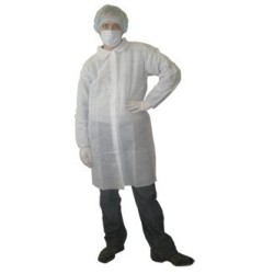 Халат одноразовый лабораторный размер  L